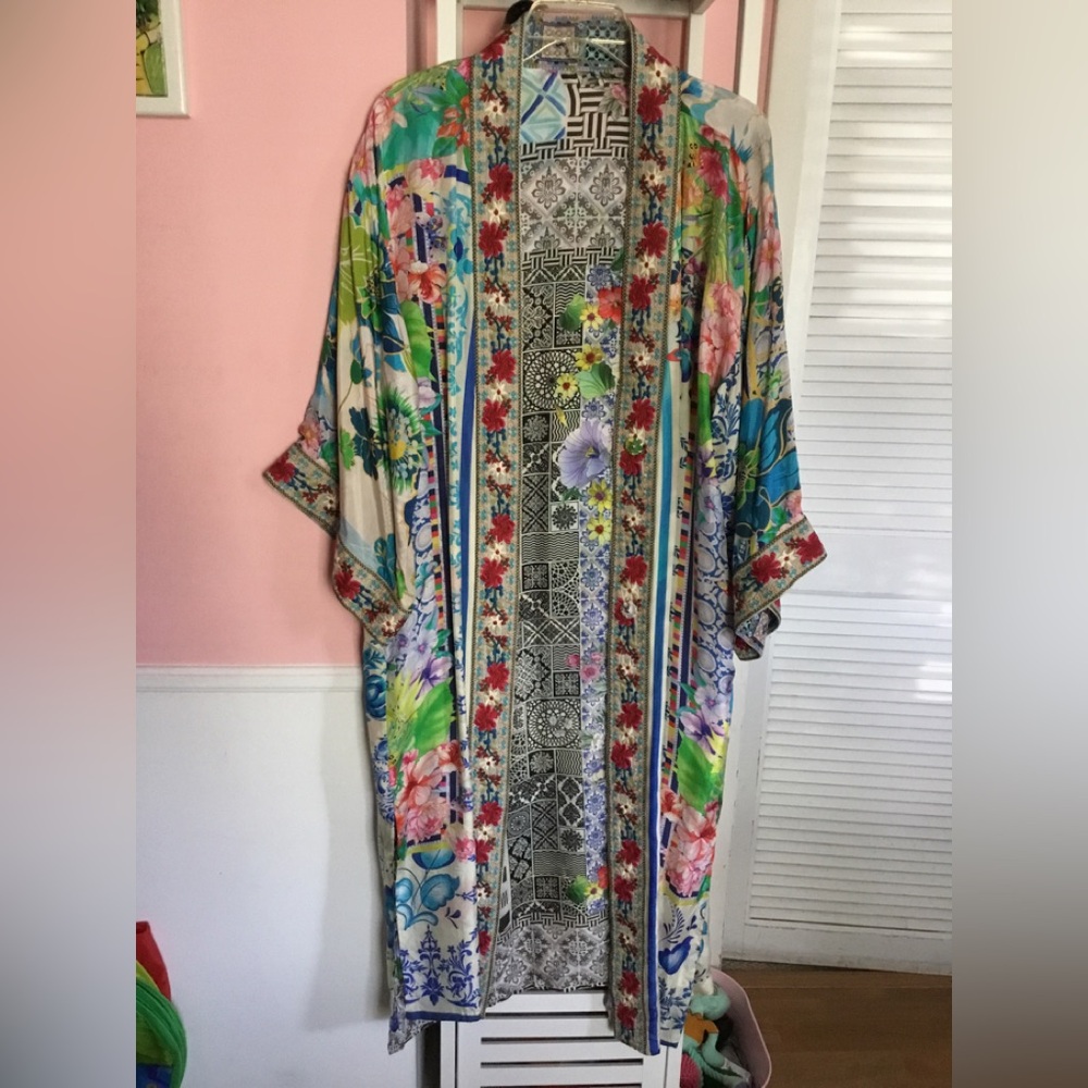 Johnny Was Cozumel Eliza Kimono small runs big new without tags